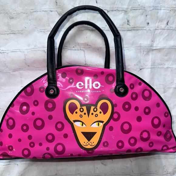 Vintage Ello Creation System Building Toy Set with Carrying Storage Case 6 Lbs - Picture 1 of 9